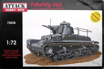 PzBefWg 35 (t) II. W.W. German Wehrmacht Light Tank - bag package without paper box