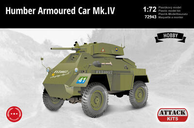 Humber Armoured Car Mk.IV British Army Hobby Line - 1