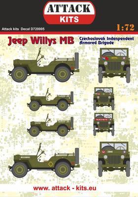 Jeep Willys MB Czech Independent Armoured Brigade - 1