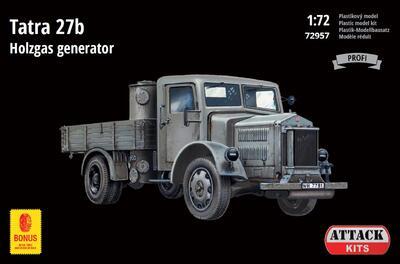 Tatra 27b Holzgas generator 1:72 - 1