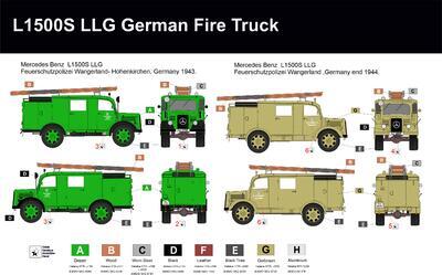 L1500S LLG WWII German Fire Truck - 2